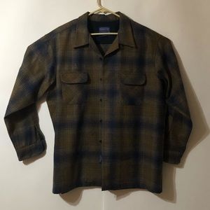 Mens PENDLETON WOOL Board Shirt